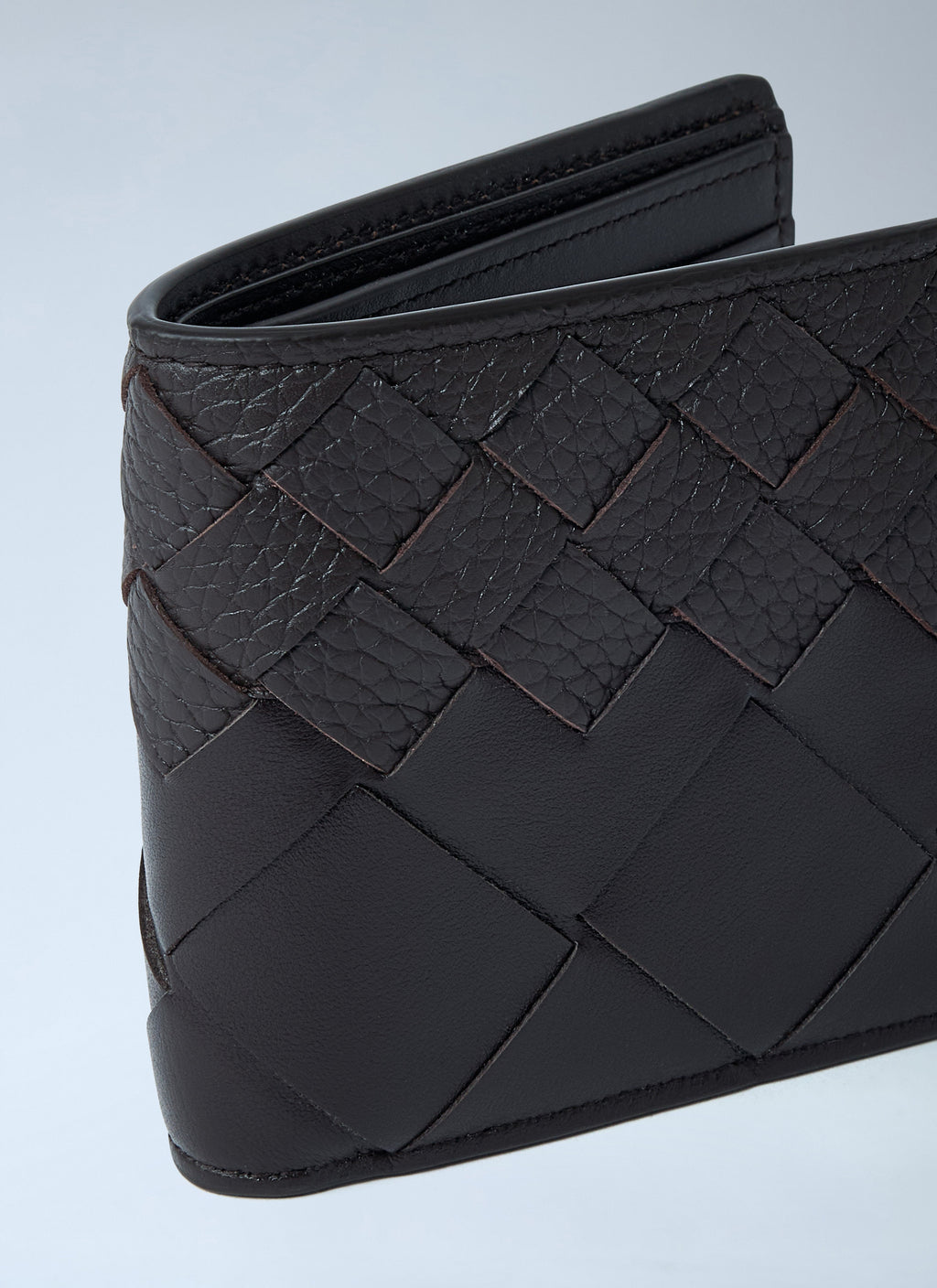 Bottega Veneta Men Intrecciato Bi - Fold Wallet