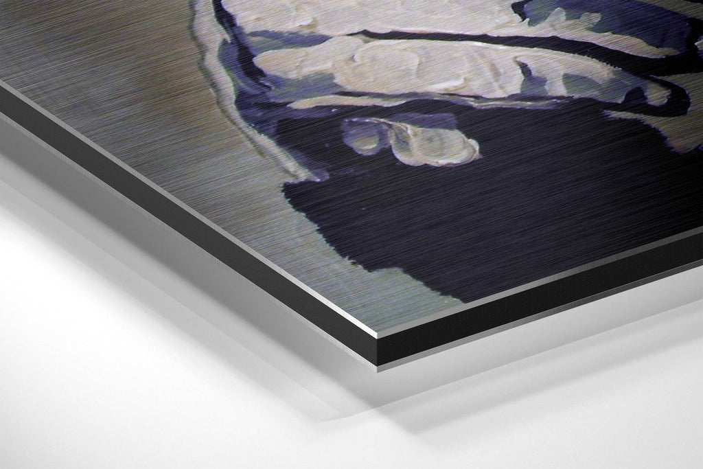 WONDERWALL ‘L’Atelier Fun Collection’ Ape the Thinker Brushed Aluminum Dibond Wall Art