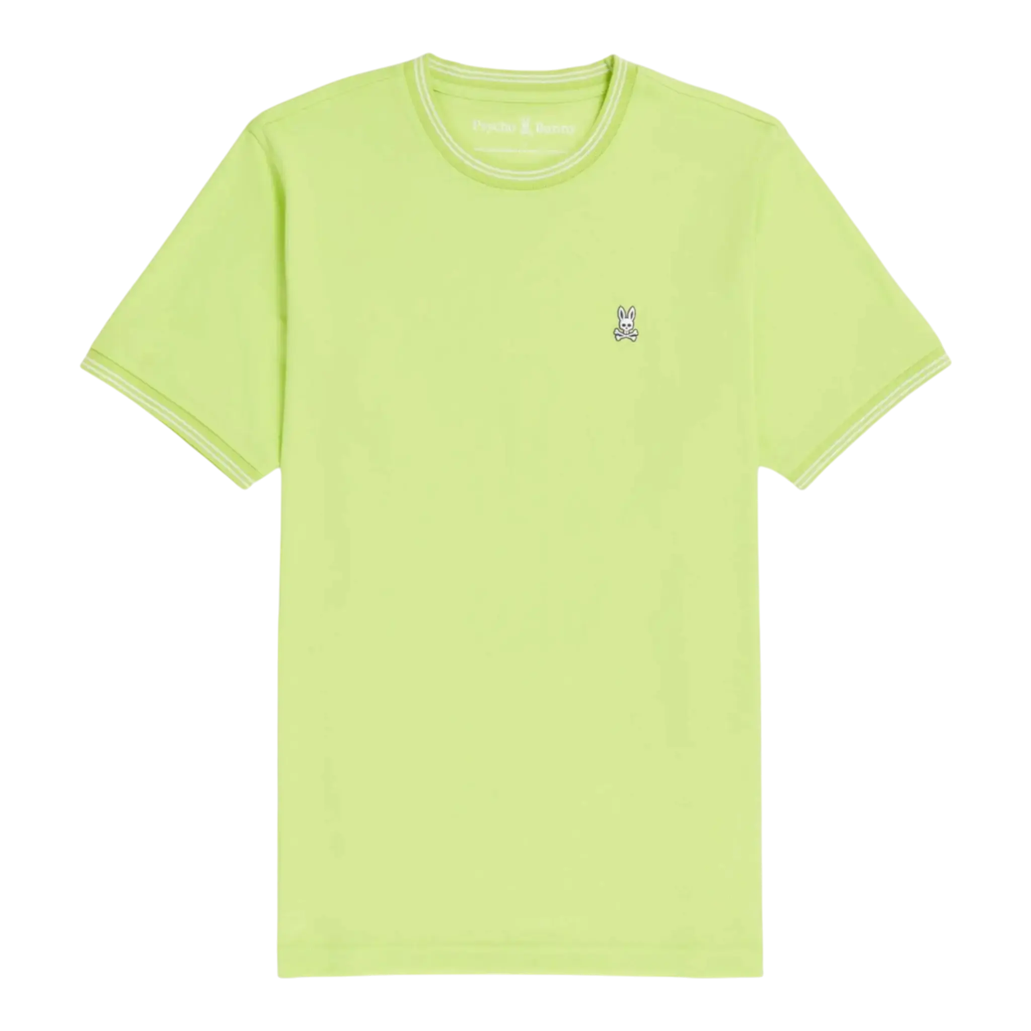 Psycho Bunny Logan Men Tee Shirt Lime Granita