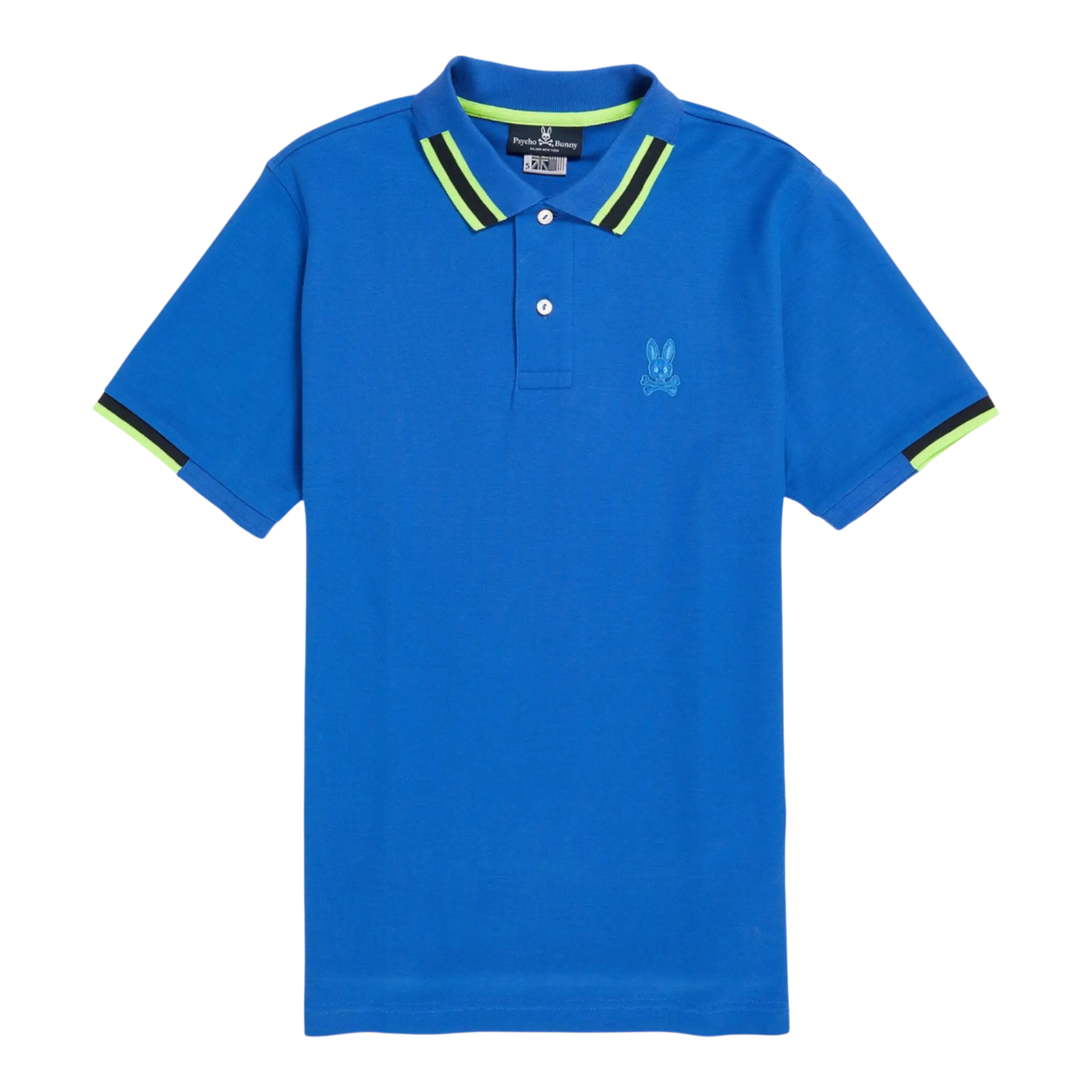 Psycho Bunny Stanton Men Polo Shirt Bright Royal