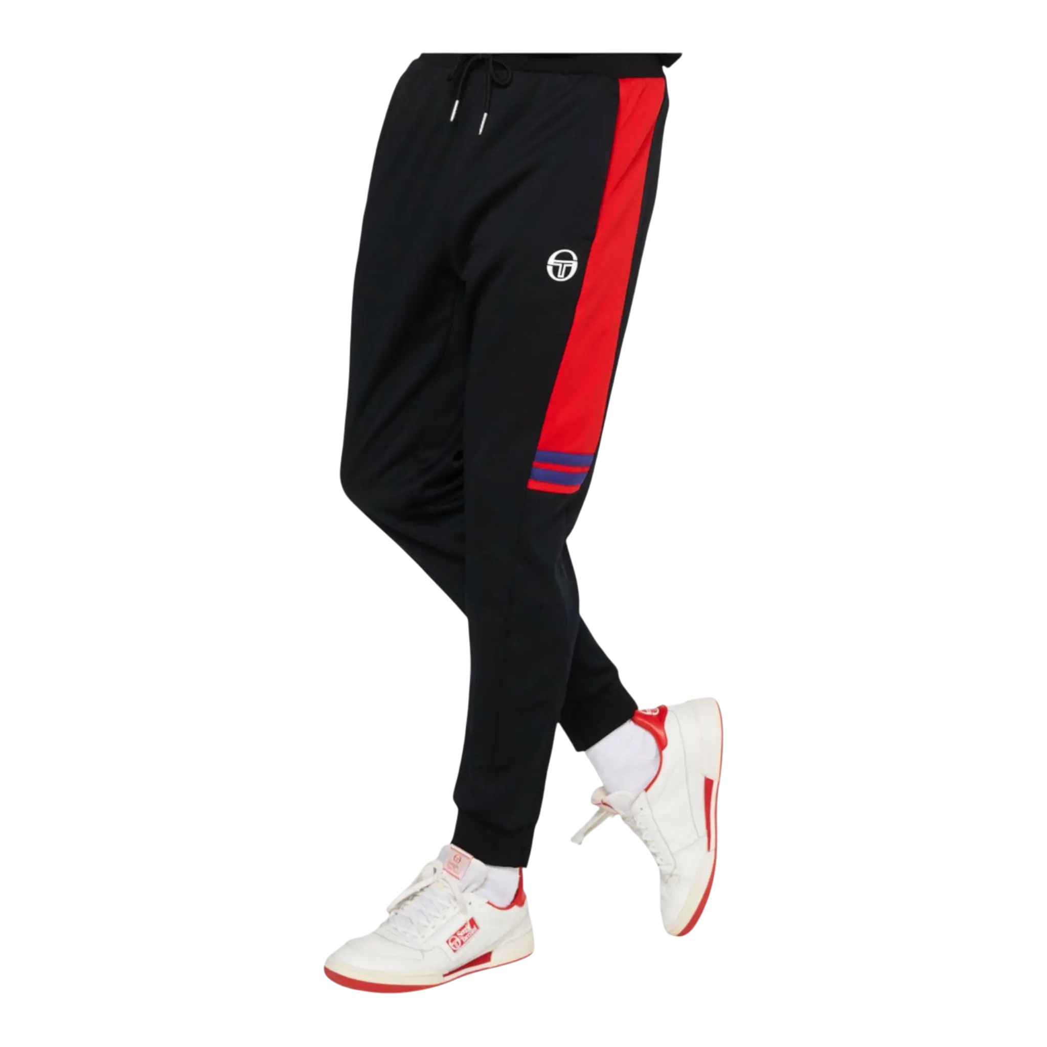Sergio Tacchini Beal Men Track Pants Adrenaline Rush (Red/Black)