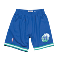 Mitchell & Ness NBA Swingman Dallas Mavericks Road 1998-99 Men Shorts Royal/Green