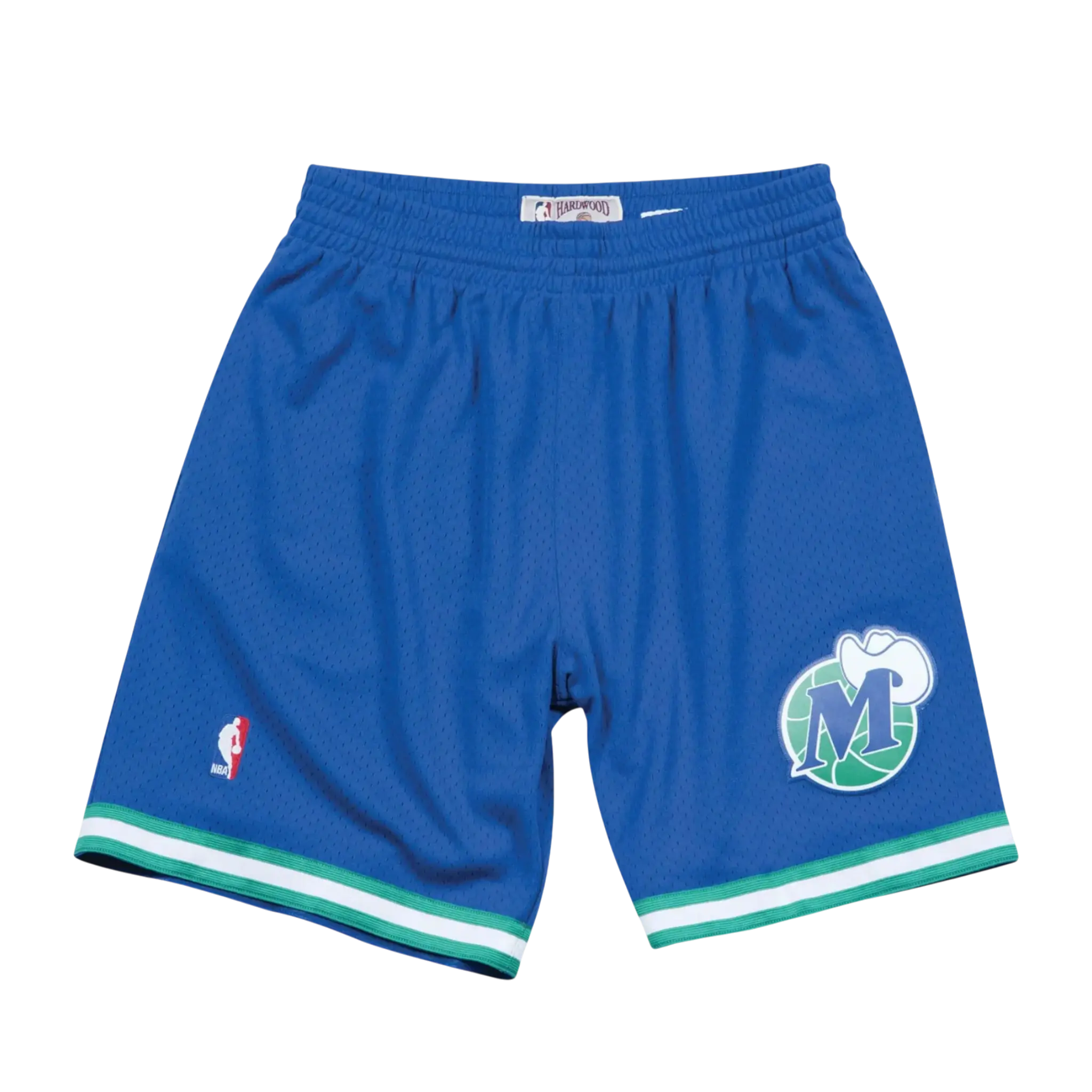 Mitchell & Ness NBA Swingman Dallas Mavericks Road 1998-99 Men Shorts Royal/Green