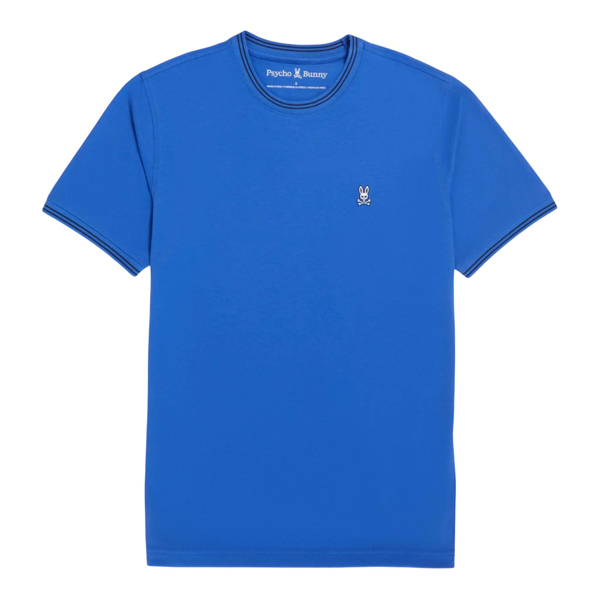 Psycho Bunny Logan Men T‑Shirt Dazzling Blue