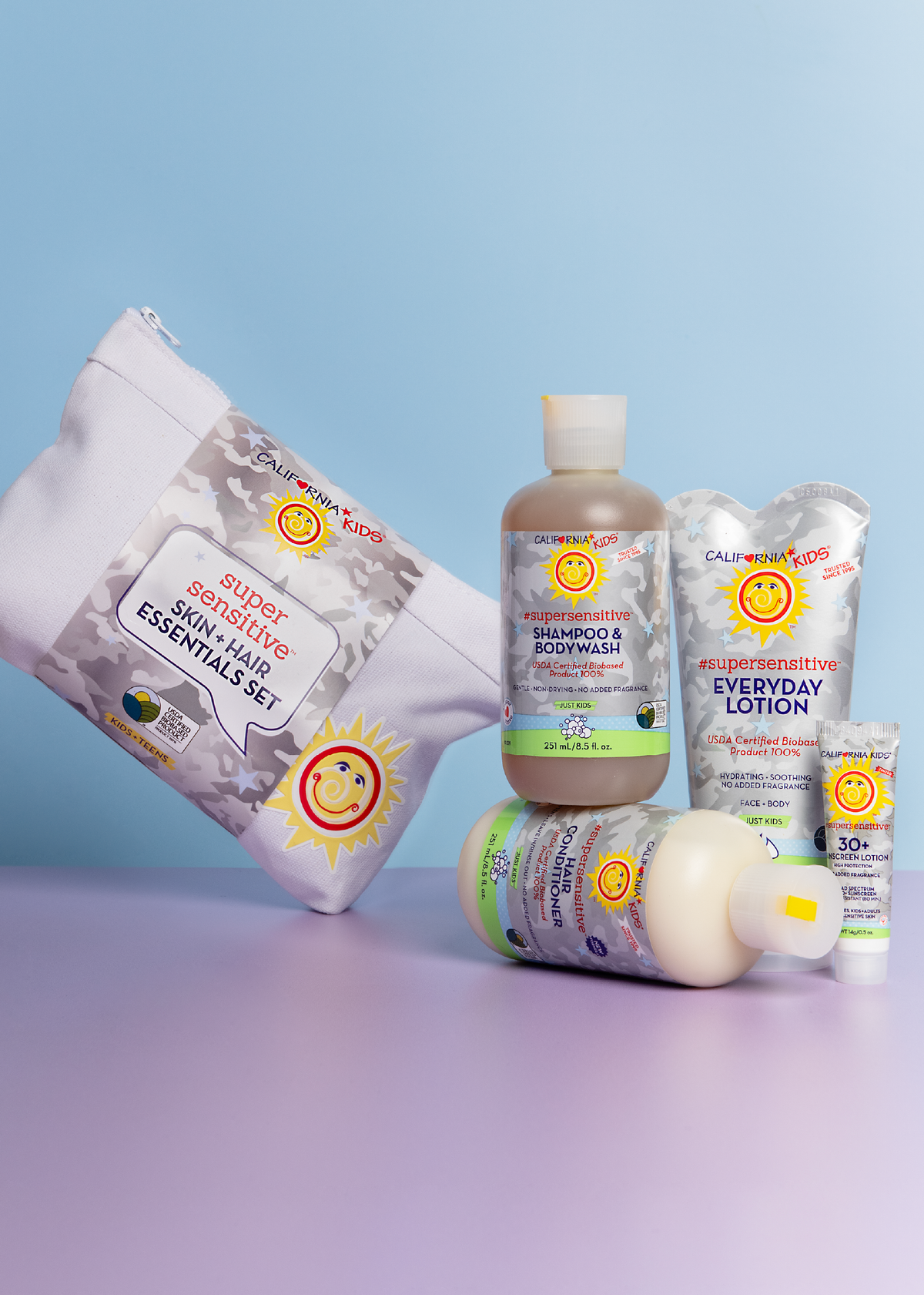 California Kids® #supersensitive™ Essentials Set - WONDERWALL