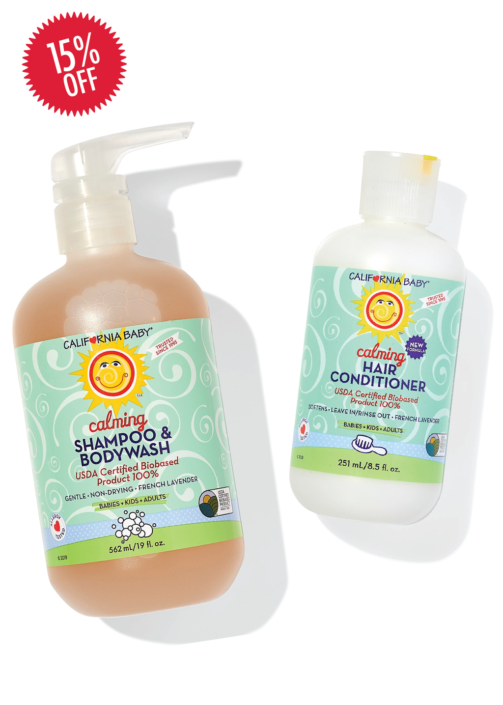 Calming™ Shampoo + Conditioner Bundle - WONDERWALL
