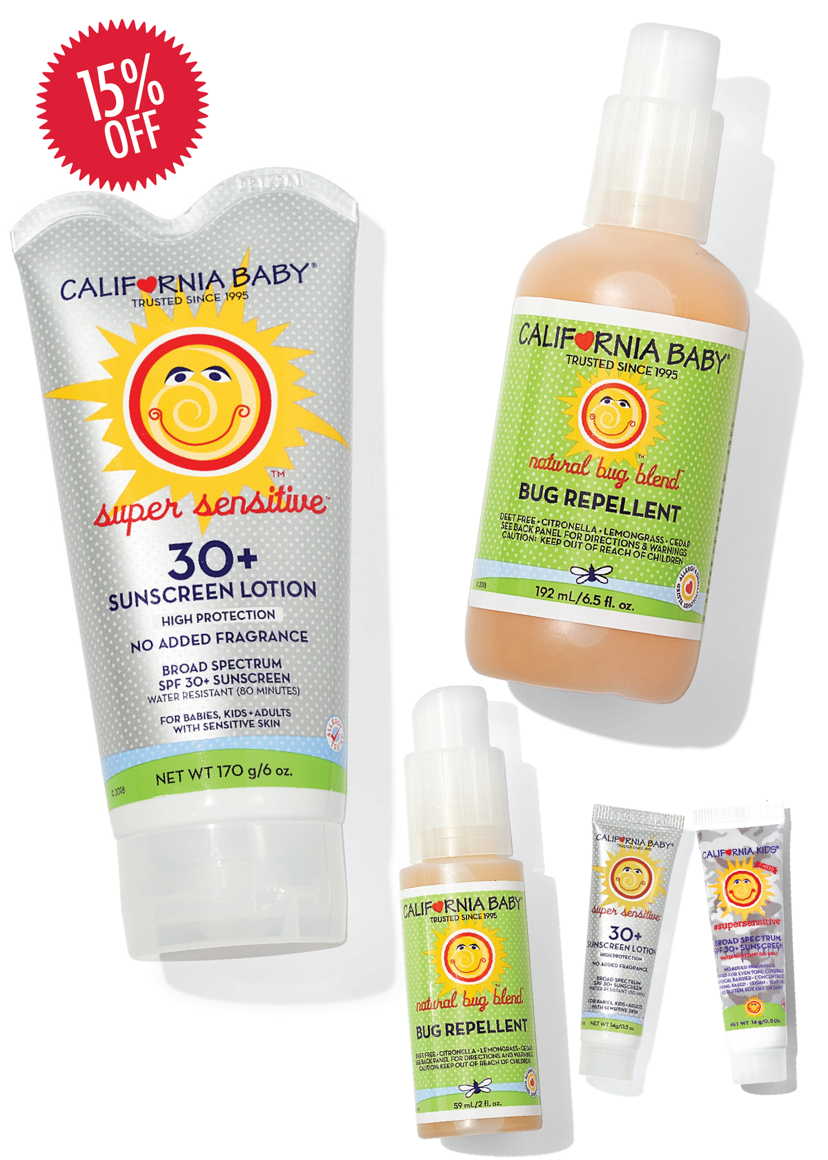Unscented Sunscreen + Bug Spray Bundle - WONDERWALL