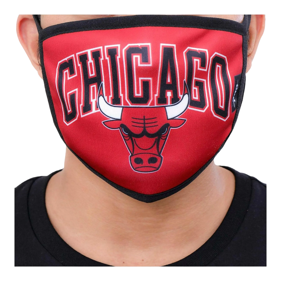Pro Standard NBA Chicago Bulls Face Covering Mask 2-Pack
