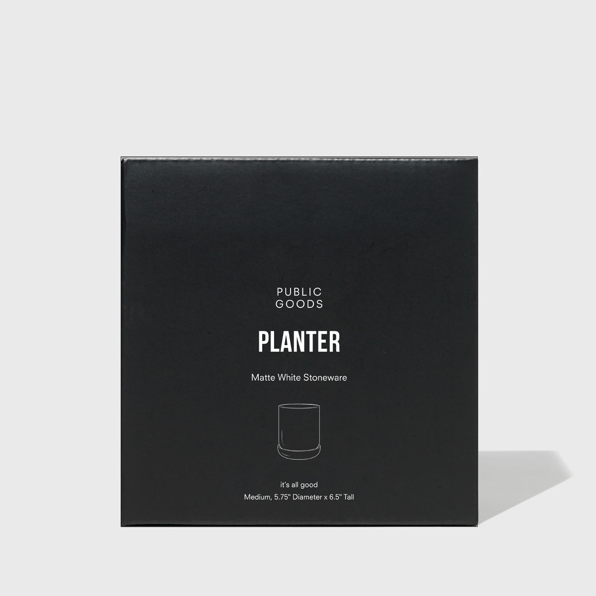 Medium Stoneware Planter