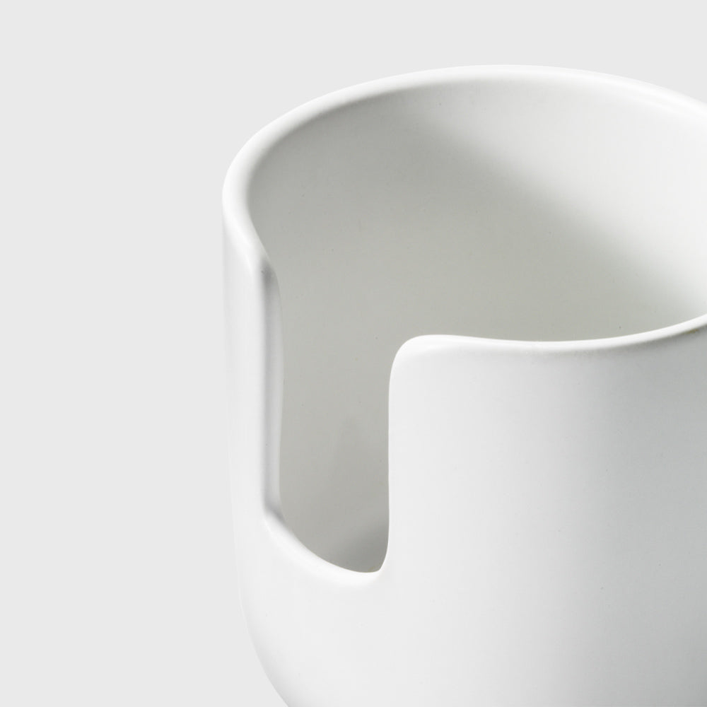 Stoneware Cleansing Rounds Holder & Cleansing Rounds