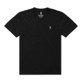 Psycho Bunny Classic V-Neck Men Big and Tall Tee Shirt Black