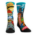 Greetings From Chicago Crew Socks