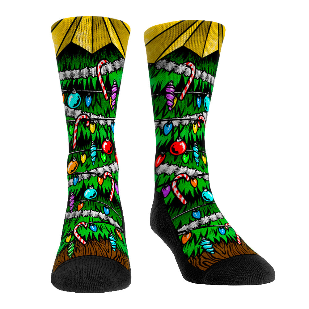 Christmas Tree Crew Socks