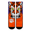 Clemson Tigers - The Tiger Mascot Crew Socks