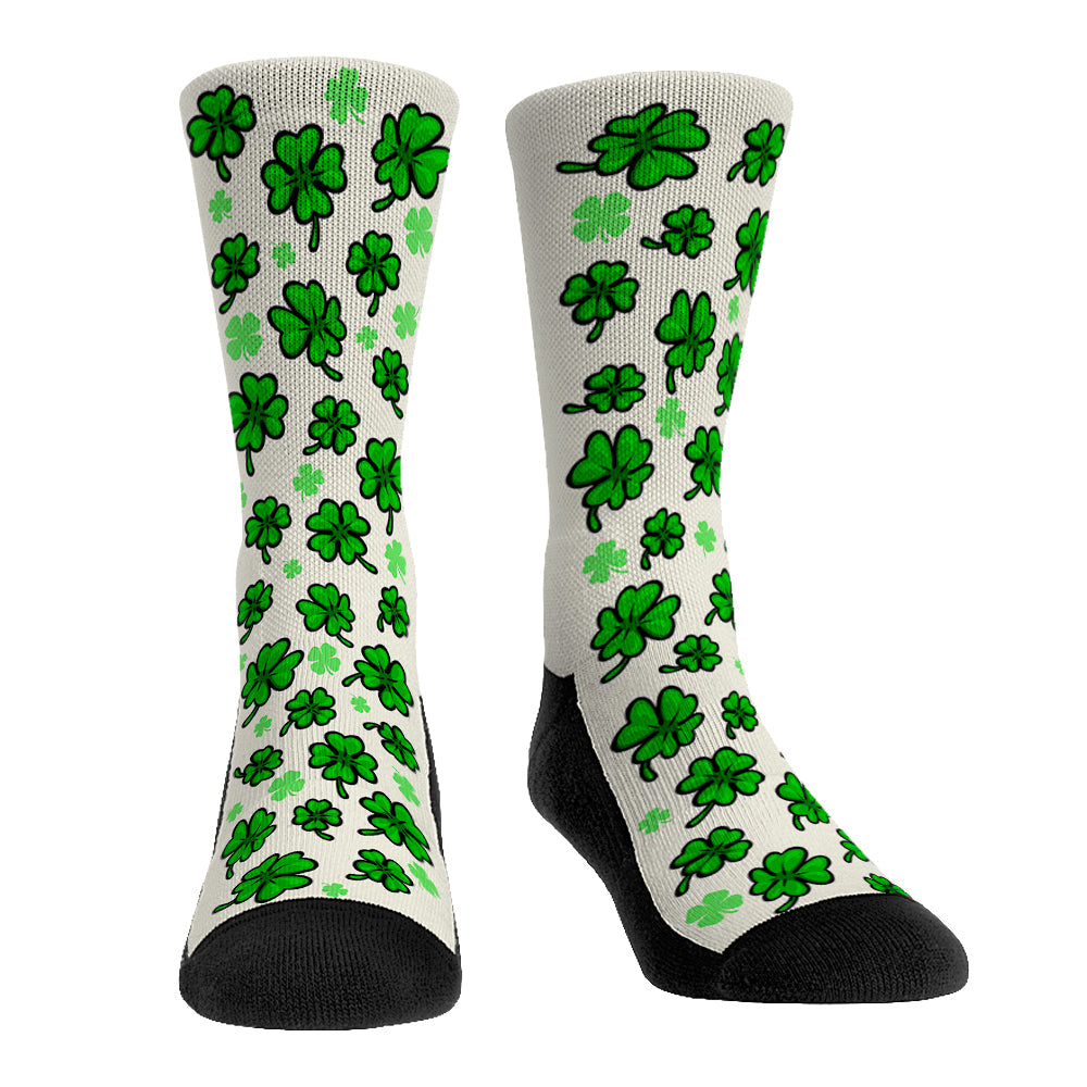 Clover All-Over Crew Socks