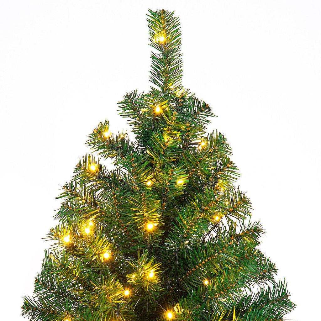 WONDERWALL ‘Noël DuBois’ 9 ft Pre-Lit Artificial Christmas Tree with 700 Warm White LEDs