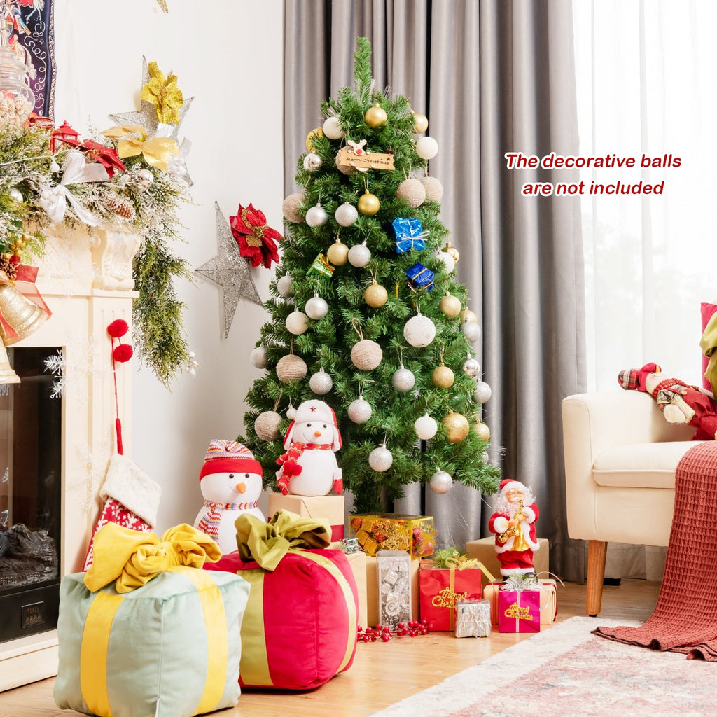 WONDERWALL ‘Noël DuBois’ Multicolor Fiber-Optic Artificial Christmas Tree — Multiple Sizes