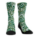 Colorado State Rams - Logo Sketch Crew Socks