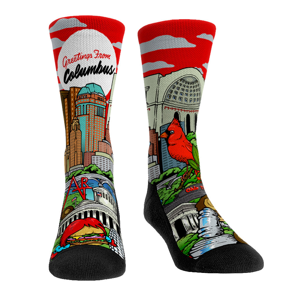 Greetings From Columbus Crew Socks
