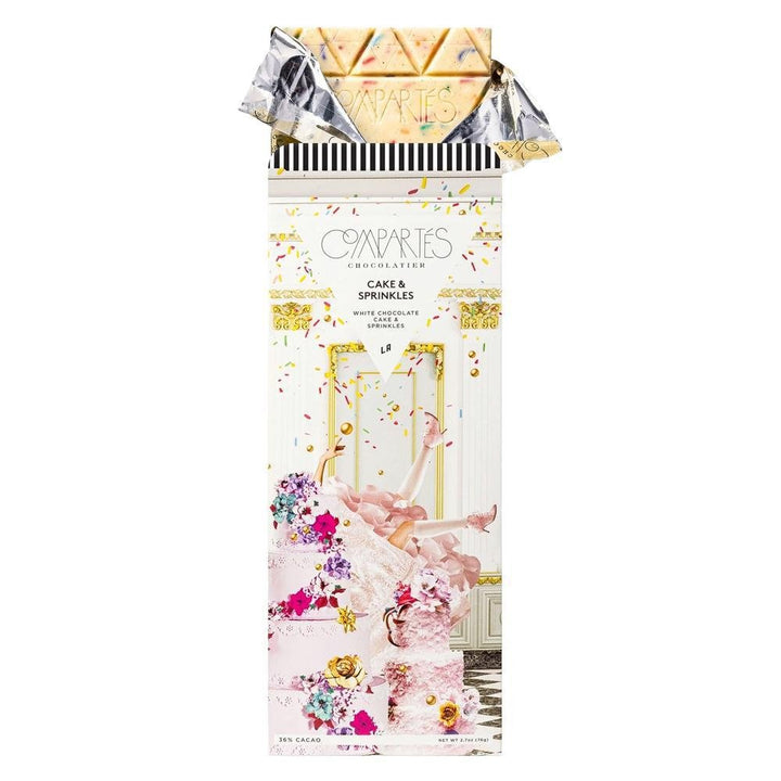 'Cake & Sprinkles' White Chocolate w/ Vanilla Cake & Sprinkles (3OZ | 36%)