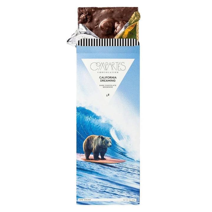 'California Dreaming' Dark Chocolate w/ Brownies (3OZ | 67%)