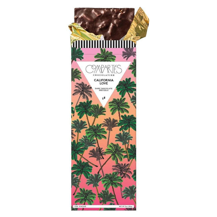 'California Love' Dark Chocolate w/ Pretzels (3OZ | 73%)