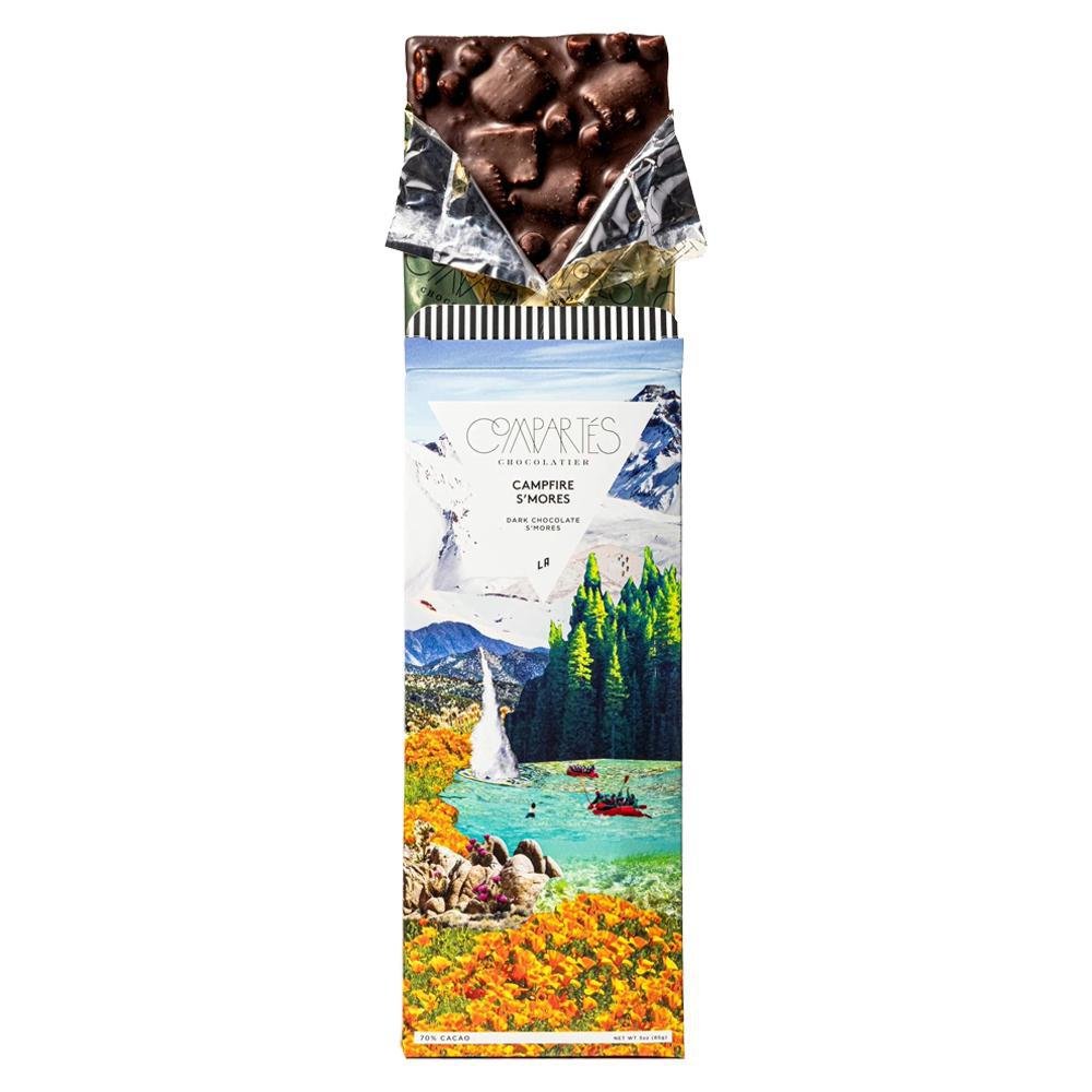 Compartes - 'Campfire S'Mores' Dark Chocolate S'Mores (3OZ | 70%)