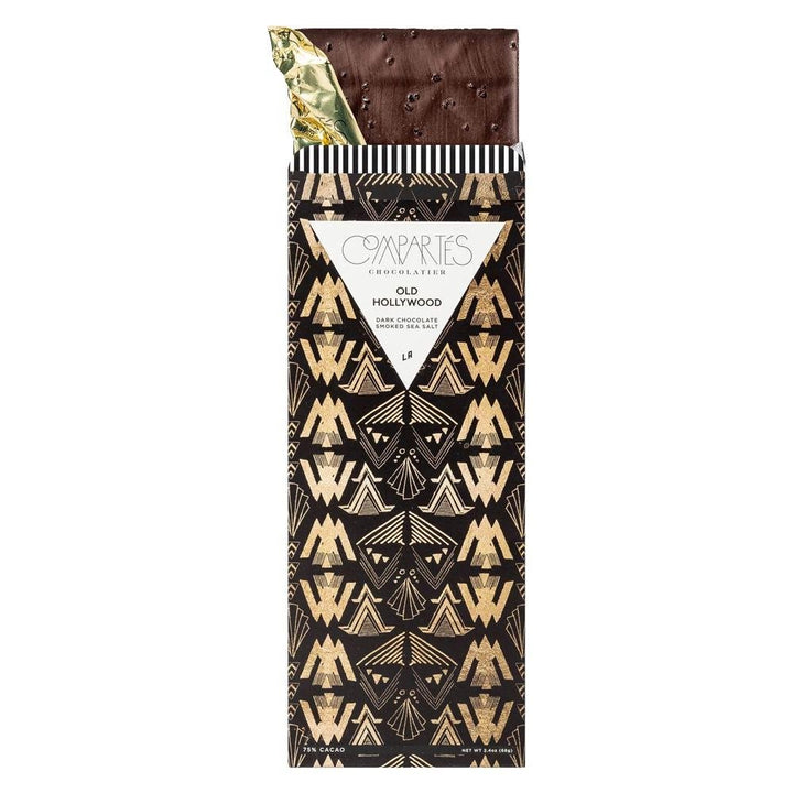 'Old Hollywood' Dark Chocolate w/ Smoked Sea Salt (3OZ | 75%)