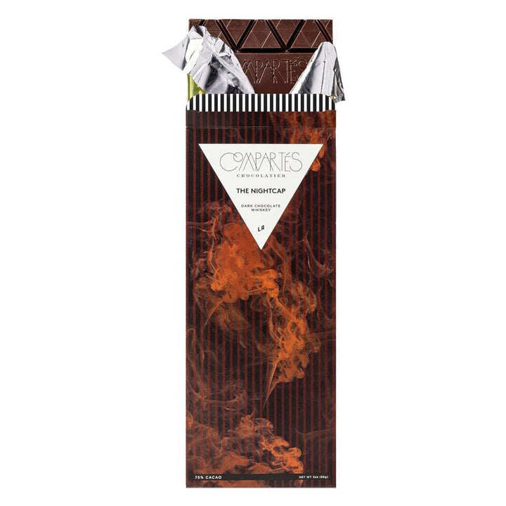 'The Nightcap' Dark Chocolate w/ Whiskey (3OZ | 75%)