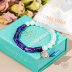 Pure Luck - Horseshoe Amethyst Bracelet - WONDERWALL