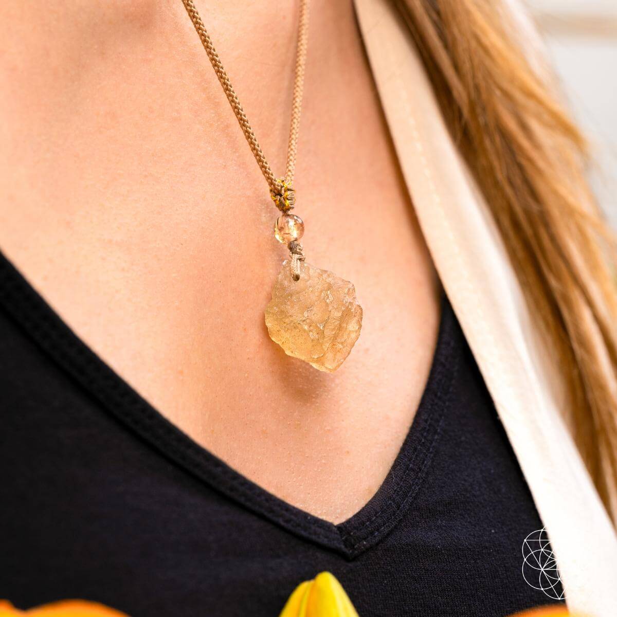 The Destiny Relic – Libyan Desert Glass Pendant - WONDERWALL