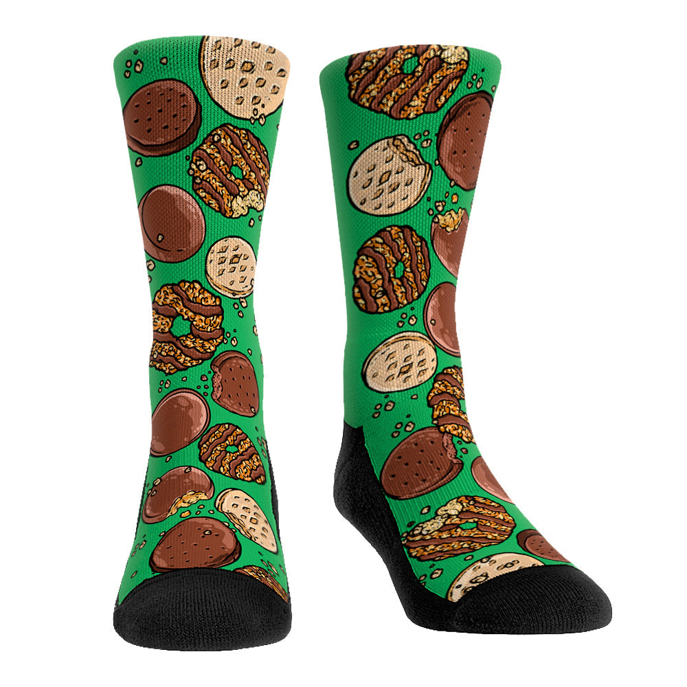 Cookie Crumble - All-Over Crew Socks