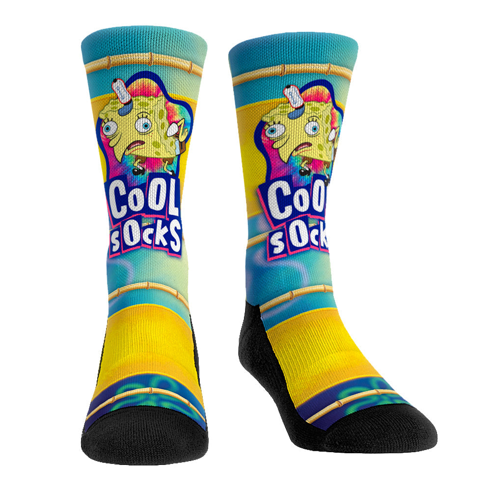SpongeBob SquarePants Meme - cOoL sOcKs Crew Socks