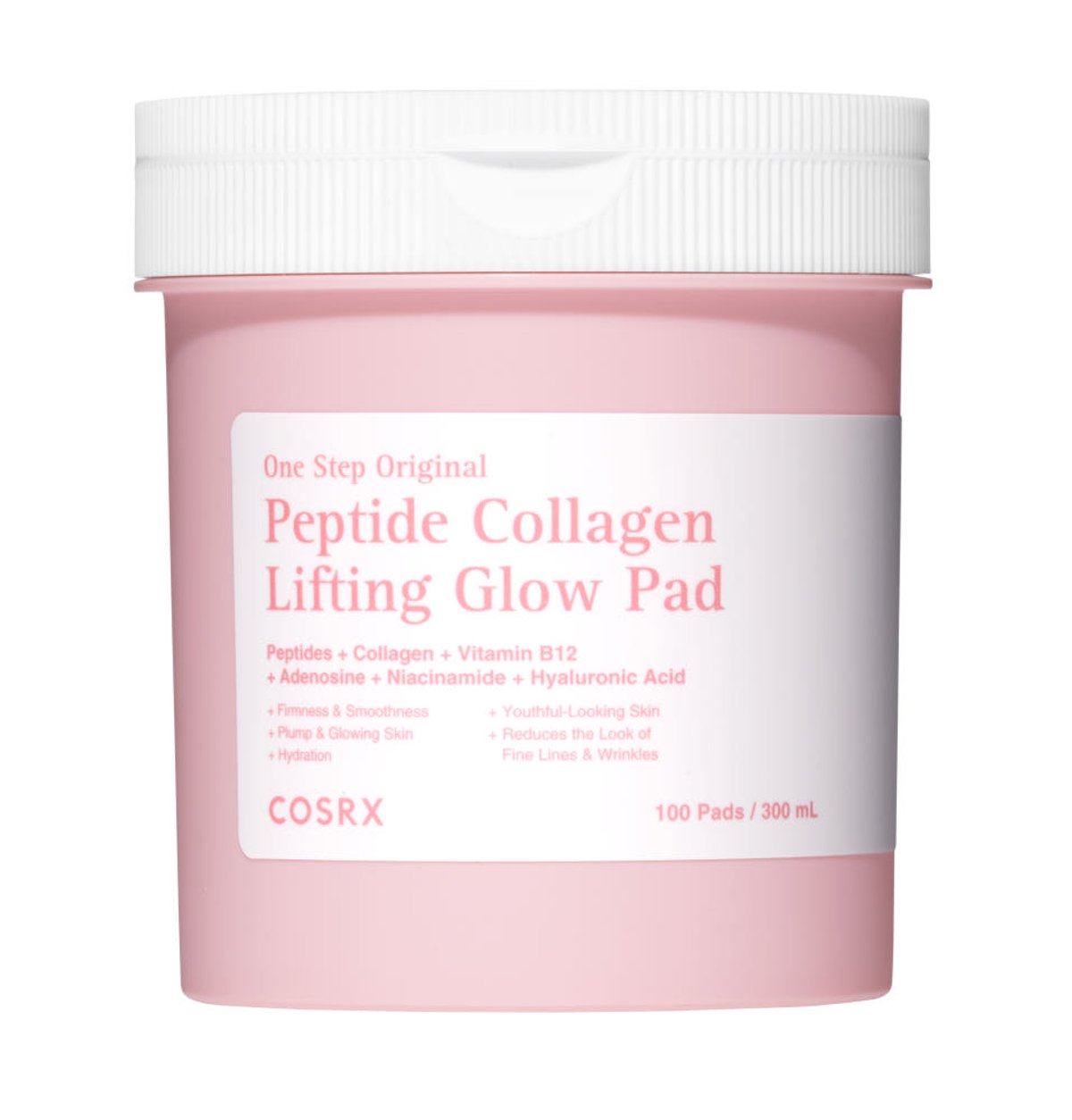 COSRX One Step Original Peptide Collagen Lifting Glow Pad 300ml/100ea