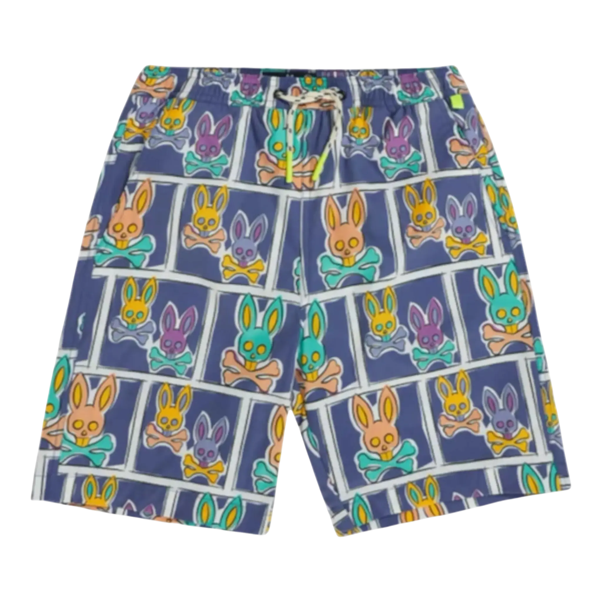 Psycho Bunny James Bunny In Box Kids Swim Trunks Bal Harbour