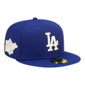 New Era 59Fifty MLB Los Angeles Dodgers Pop Sweat Men Fitted Hat Blue