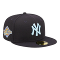 New Era Cloud Under 59Fifty New York Yankees Men Fitted Hat Navy