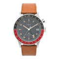 Timex Waterbury Traditional GMT 39mm Men Watch Stainless Steel/Tan/Black