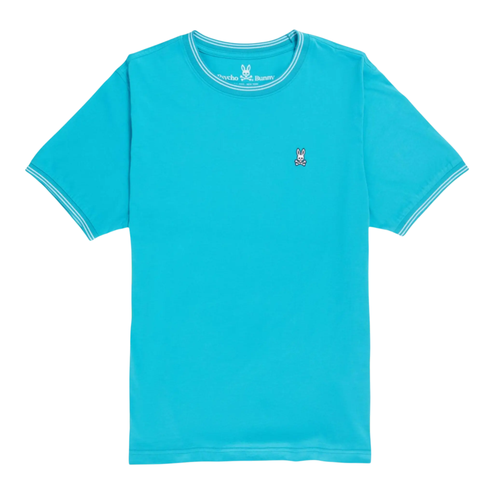 Psycho Bunny Logan Men T-Shirt Placid Sea Blue