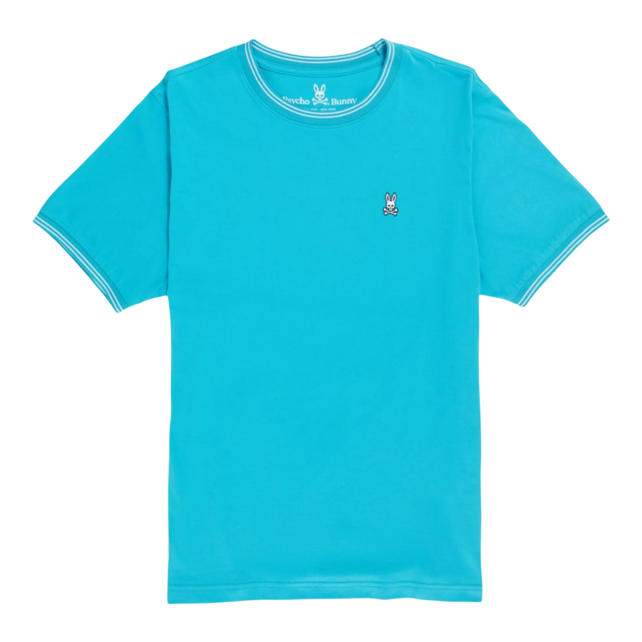 Psycho Bunny Logan Men T-Shirt Placid Sea Blue