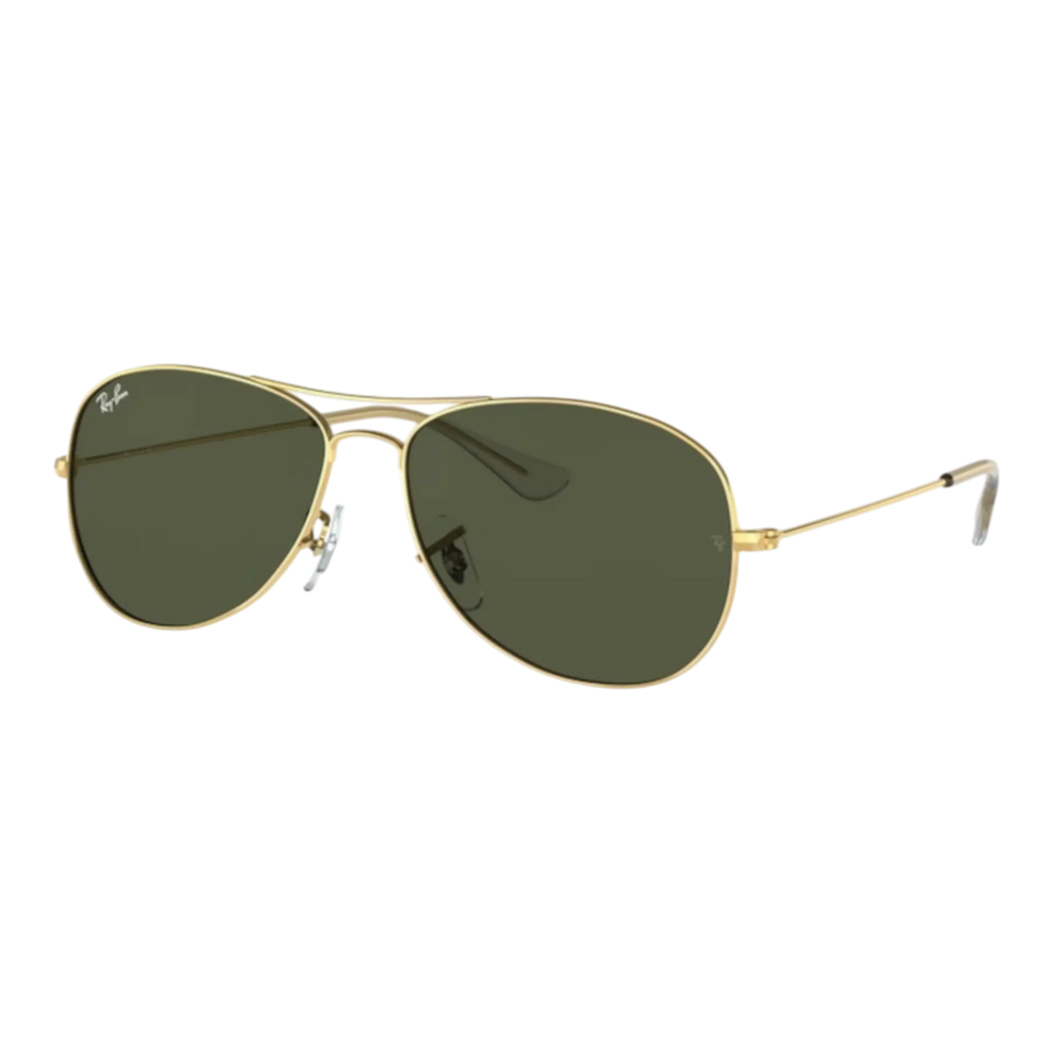 Ray-Ban Cockpit Aviator Sunglasses Arista Gold/G-15 Green