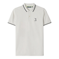 Psycho Bunny Groves Pique Polo Men Polo Shirt Pearl