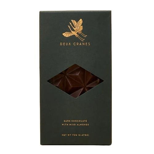 Dark Chocolate w/ Miso Almonds (84G)