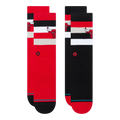 Stance Bulls ST Men 2-Pack Crew Socks Red/Black