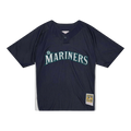 Mitchell & Ness Authentic Ken Griffey Jr Seattle Mariners 2010 Men Baseball Jersey Mariners Blue