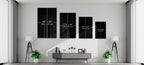 WONDERWALL ‘L’Atelier Fun Collection’ Golden Gate Bridge Night Lights Glass Wall Art