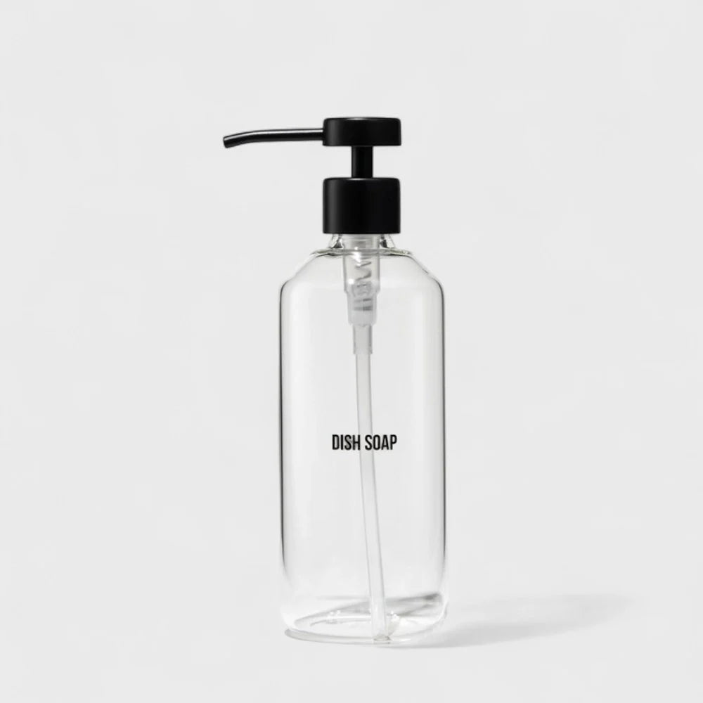 Glass Dish Soap Dispenser