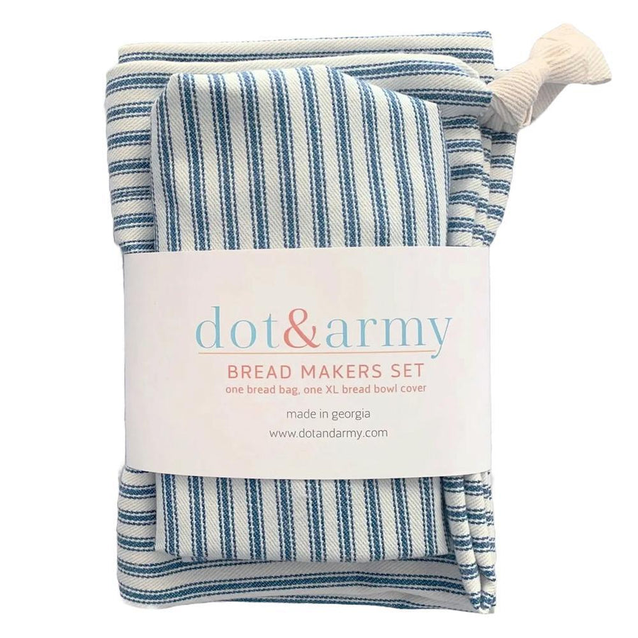 Dot & Army  - 'Bread Bag & Bowl Cover' Bread Makers Set (2CT)
