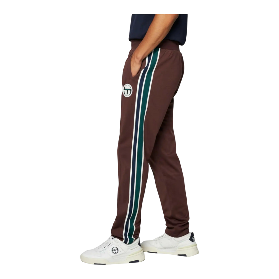 Sergio Tacchini Monte Men Jogger Pants Deep Mahogany