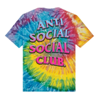Anti Social Social Club Technologies Inc. 2001 Tie Dye Men T-Shirt Multi